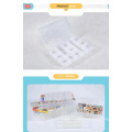 Tools storage divider case plastic compartment boxes